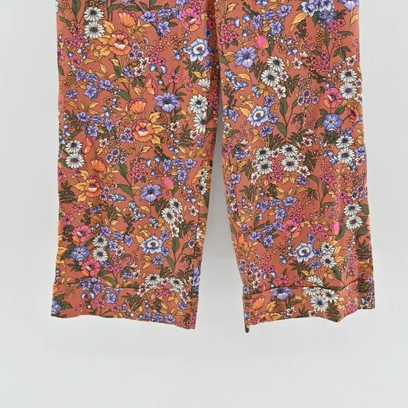 Anthropologie Floral Ankle Pants - Multicolor - Picture 10 of 13